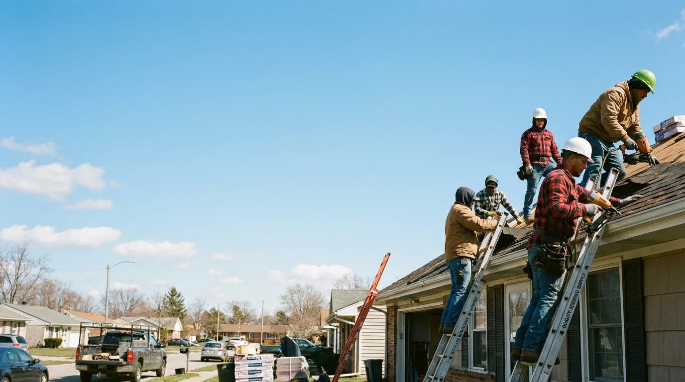 Roofing in New Boston, MI near me